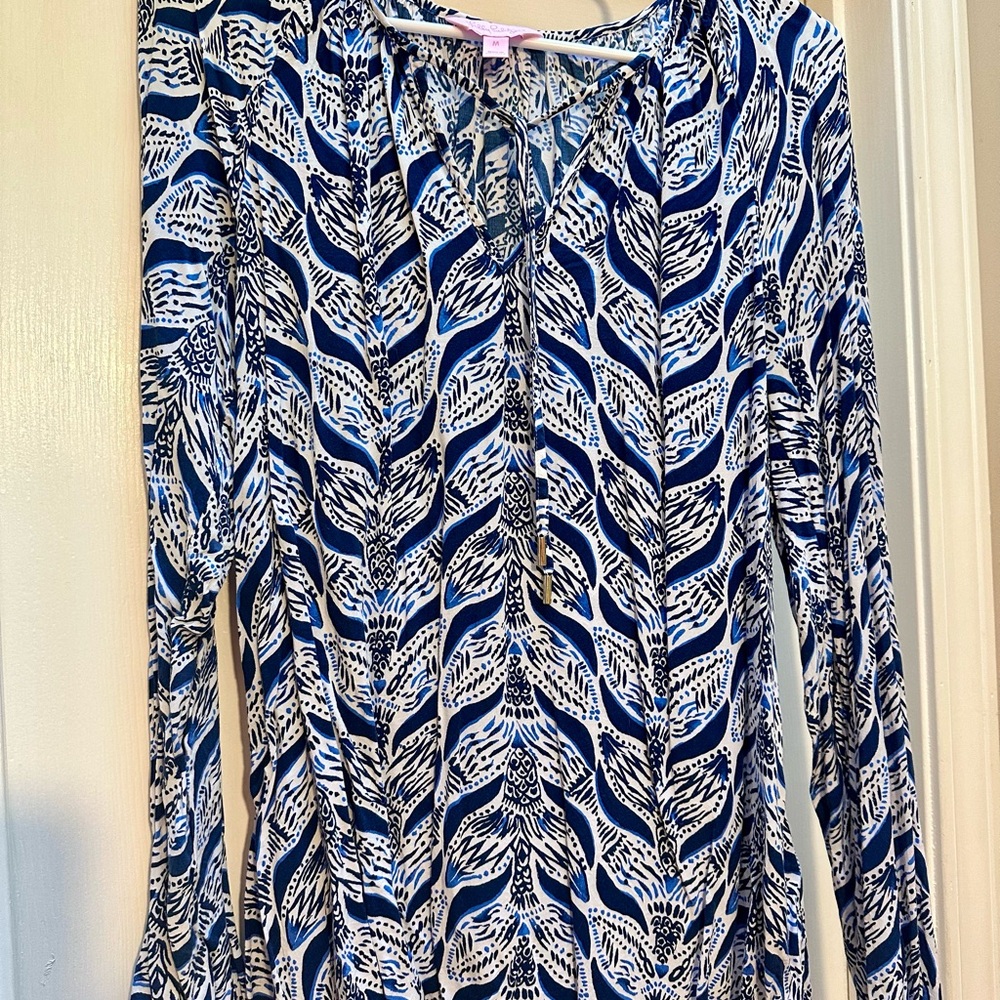 Lilly Pulitzer Willa Tunic in A Mermaid’s Tale
